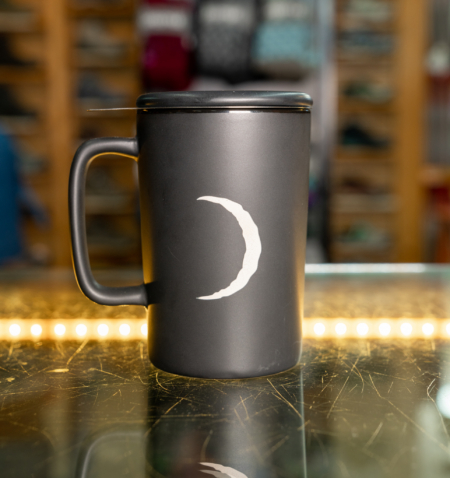 Black Rusted Moon Tea & Coffee Mug with Infuser